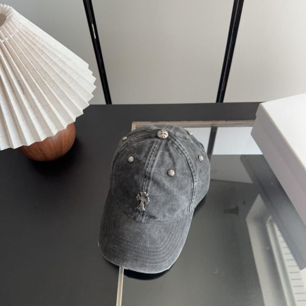 repliche,replica,perfette,siti di,affidabili,migliori siti,dove comprare,1:1,scarpe da ginnastica Cappellino da baseball Chrome Hearts stile coreano retrò effetto invecchiato e strappato, ideale per la primavera (6BA6L2)