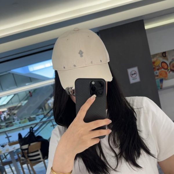 repliche,replica,perfette,siti di,affidabili,migliori siti,dove comprare,1:1,scarpe da ginnastica Cappellino da baseball Chrome Hearts in denim stile coreano retrò con blocchi di colore, ideale per la primavera (L8K0VA)