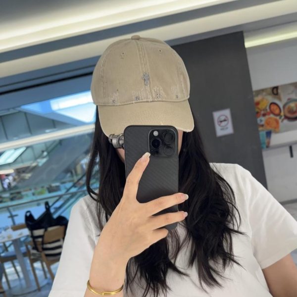 repliche,replica,perfette,siti di,affidabili,migliori siti,dove comprare,1:1,scarpe da ginnastica Cappellino da baseball in denim color-blocked stile coreano Chrome Hearts, primavera/inizio (WCNTWZ)