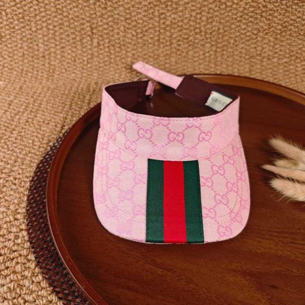 repliche,replica,perfette,siti di,affidabili,migliori siti,dove comprare,1:1,scarpe da ginnastica Cappello classico Gucci con fascia in tessuto (SL5O2Y)