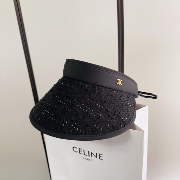 repliche,replica,perfette,siti di,affidabili,migliori siti,dove comprare,1:1,scarpe da ginnastica La nuovissima visiera parasole di Celine (FDF07V)