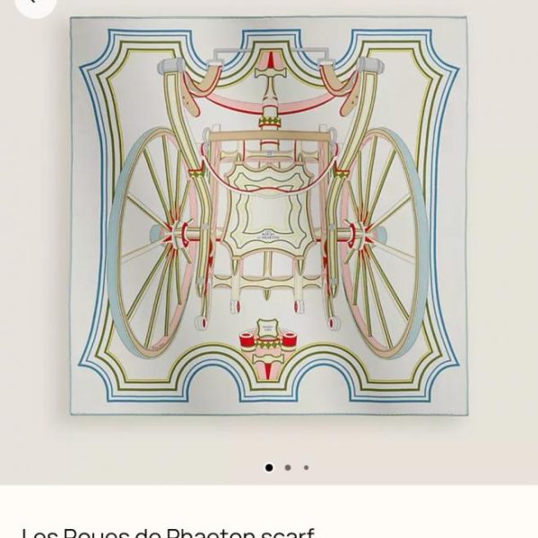 repliche,replica,perfette,siti di,affidabili,migliori siti,dove comprare,1:1,scarpe da ginnastica SHMS261718 Momme Double-face 90x90cm Twill Silk Hermès “Wheel of Phaethon” (NGIZ71)