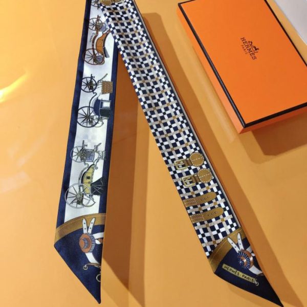 HMS2427 Hermès New Twilly [Un nuovo stile di guida]‼ Realizzato in seta twill di altissima qualità (4KH5D5)