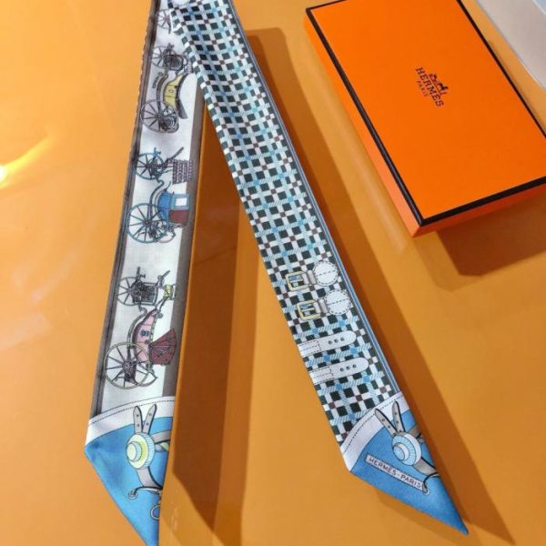 HMS2427 Hermès New Twilly [Un nuovo stile di guida]‼ Realizzato in seta twill di altissima qualità (74MXNN)