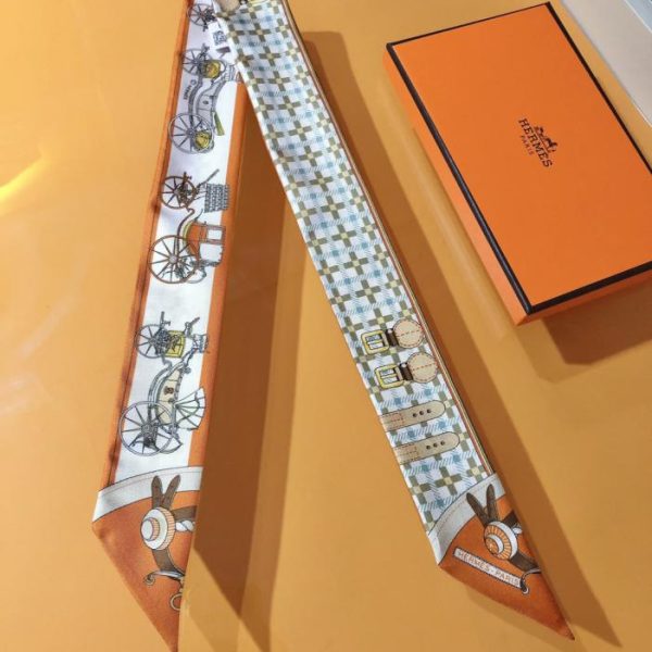 HMS2427 Hermès New Twilly [Un nuovo stile di guida]‼ Realizzato in seta twill di altissima qualità (MGLJA8)