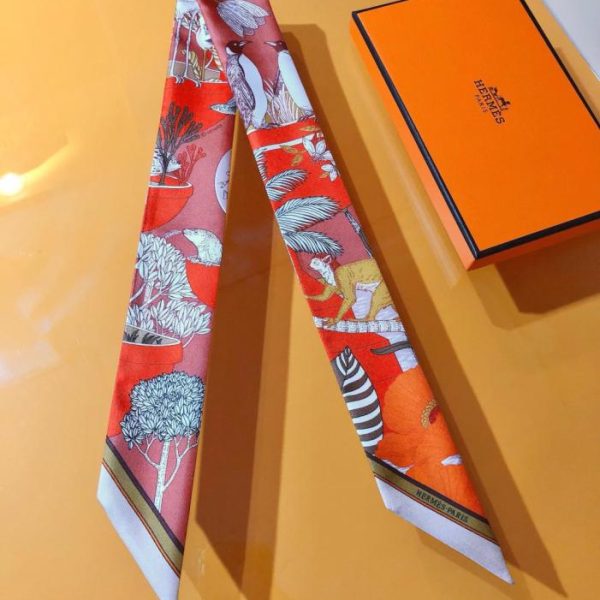 HMS2428 Hermes New Twilly 【Tesori Rari】‼ Realizzato in seta twill di altissima qualità (IRN6UO)