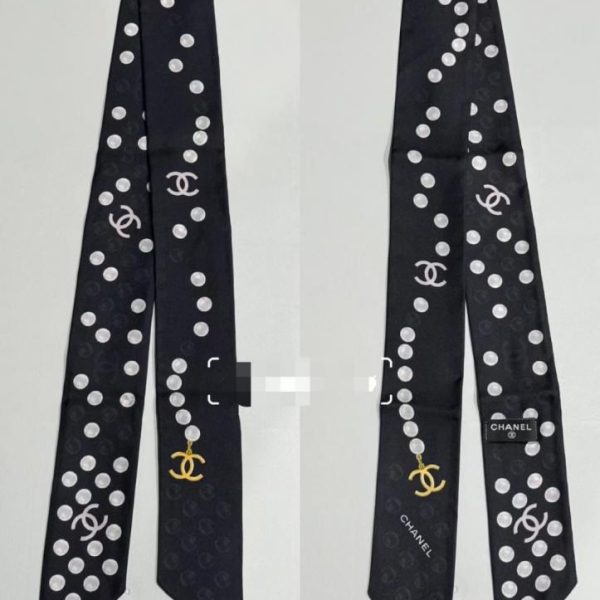 Perle piccole di alta qualità, con motivi delicati, dello stesso stile di quelle che si trovano nelle boutique, nastro per fascia per capelli Chanel (HBBME4)