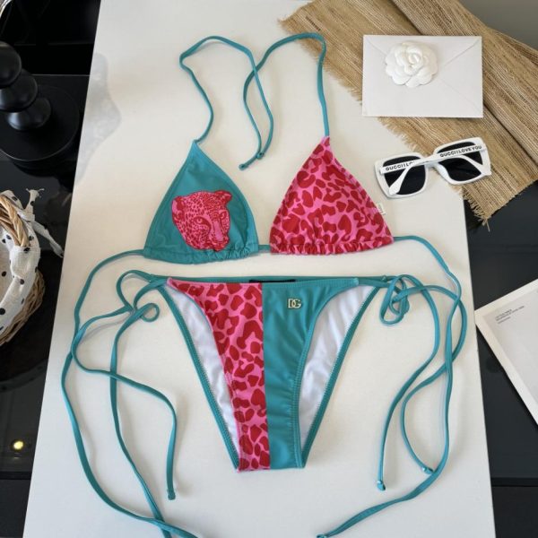repliche,replica,perfette,siti di,affidabili,migliori siti,dove comprare,1:1,scarpe da ginnastica Costume da bagno bikini a due pezzi con stampa leopardata D&G (Dolce & Gabbana) (37N8MX)