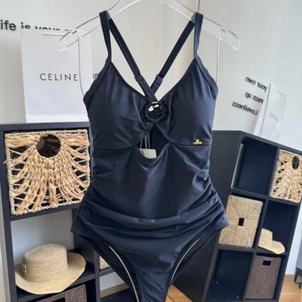 repliche,replica,perfette,siti di,affidabili,migliori siti,dove comprare,1:1,scarpe da ginnastica Nuovo costume da bagno intero bikini di Celine (R54HV0)