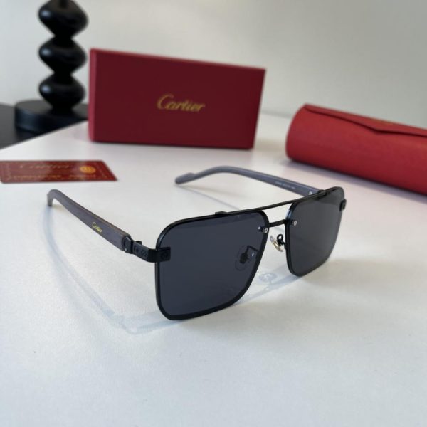 repliche,replica,perfette,siti di,affidabili,migliori siti,dove comprare,1:1,scarpe da ginnastica Occhiali da sole premium CARTIER, realizzati con aste in policarbonato metallico e caratterizzati da un processo di galvanizzazione ultraleggero e senza montatura (CTJLL2).