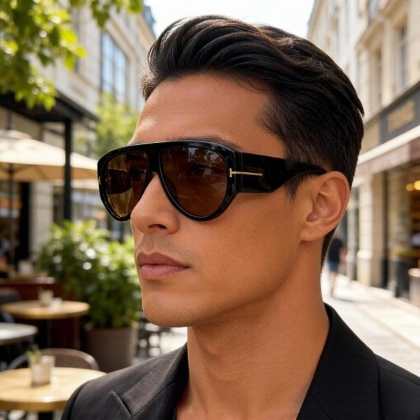 repliche,replica,perfette,siti di,affidabili,migliori siti,dove comprare,1:1,scarpe da ginnastica Occhiali da sole unisex TOM FORD, eleganti e dal design unico (1DQ83T)