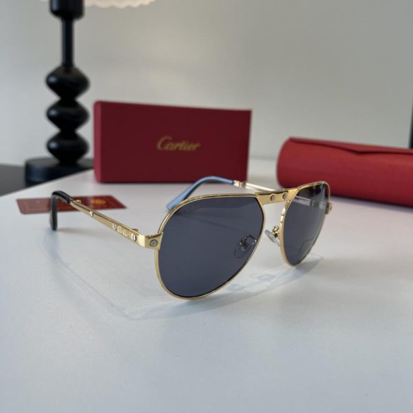 repliche,replica,perfette,siti di,affidabili,migliori siti,dove comprare,1:1,scarpe da ginnastica Occhiali da sole pieghevoli CARTIER, con aste in policarbonato (PC) in metallo prezioso e processo di galvanizzazione ultraleggero senza montatura (GZFS7T).