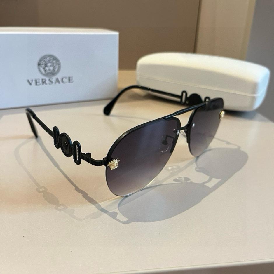 repliche,replica,perfette,siti di,affidabili,migliori siti,dove comprare,1:1,scarpe da ginnastica Occhiali da sole alla moda Versace in stile europeo e americano, occhiali da sole polarizzati unisex, visiere parasole da uomo (AORN0S)