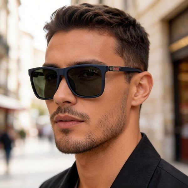 PRADA! Occhiali da sole da uomo di alta gamma, alla moda, eleganti e versatili, ideali per la guida (QDWCLE)