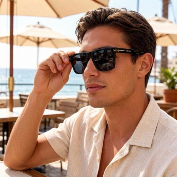 Occhiali da sole unisex TOM FORD, eleganti e dal design unico (Z40B9C)