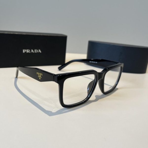 Occhiali da sole Prada, lenti non graduate, lenti ottiche con filtro luce blu (Q8LQ3M)
