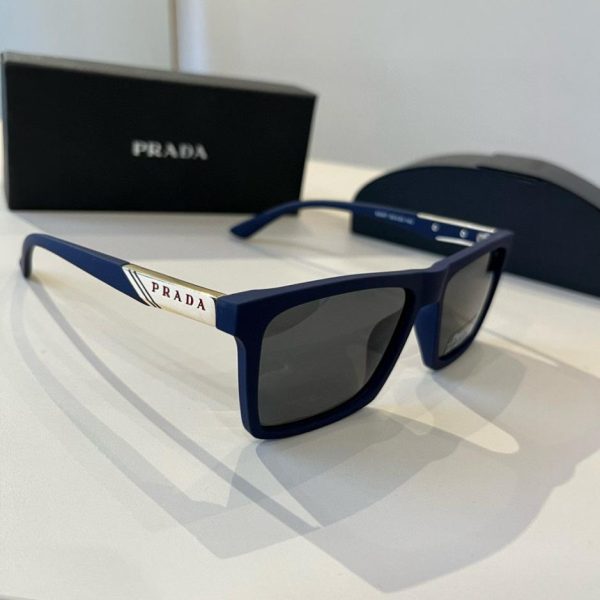 Occhiali da sole polarizzati PRADA, occhiali da sole da guida da uomo di alta gamma, alla moda, eleganti e versatili (U23K1G)