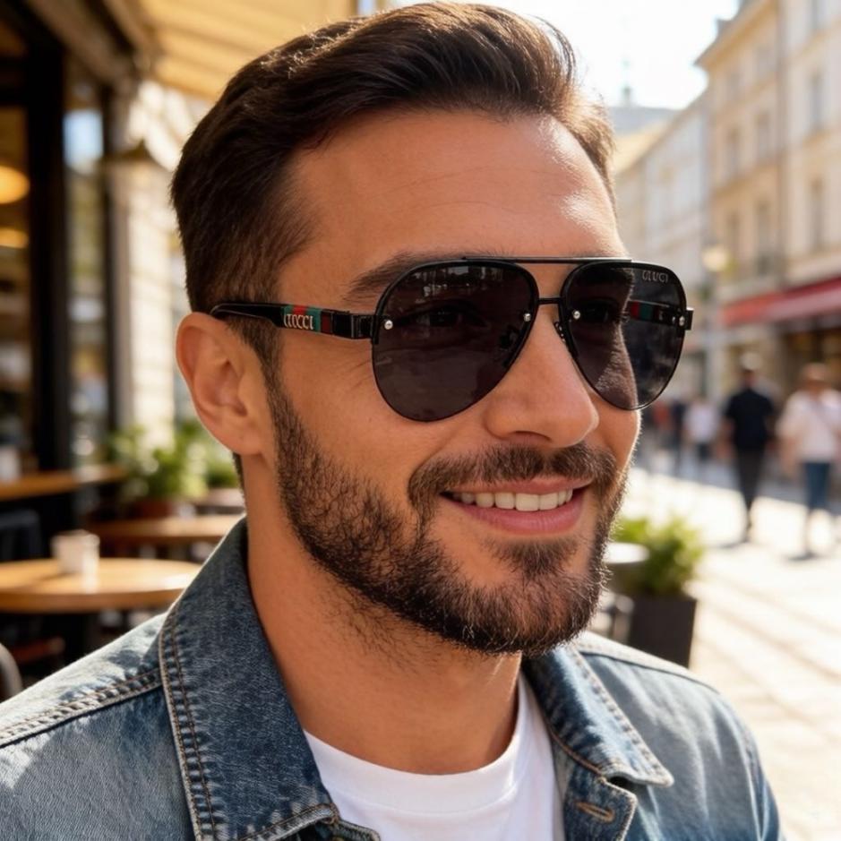 repliche,replica,perfette,siti di,affidabili,migliori siti,dove comprare,1:1,scarpe da ginnastica Gli occhiali da sole di tendenza di Gucci, un must-have per la protezione solare e per valorizzare il viso (JS0WAH)
