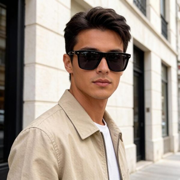 Occhiali da sole da guida da uomo PRADA di alta gamma, alla moda, eleganti e versatili (DRTOJ9)