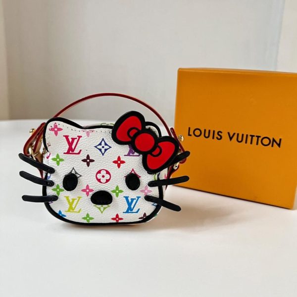 repliche,replica,perfette,siti di,affidabili,migliori siti,dove comprare,1:1,scarpe da ginnastica Borsa a tracolla mini Hello Kitty di Louis Vuitton (HHADX3)