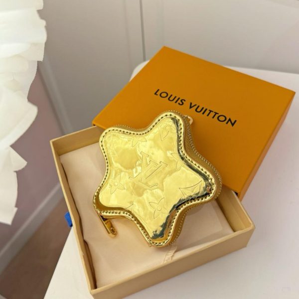 repliche,replica,perfette,siti di,affidabili,migliori siti,dove comprare,1:1,scarpe da ginnastica Nuovo portamonete/accessorio per borsa Louis Vuitton LOUIS BEAR Stella/Pentagramma (2K6SRV)
