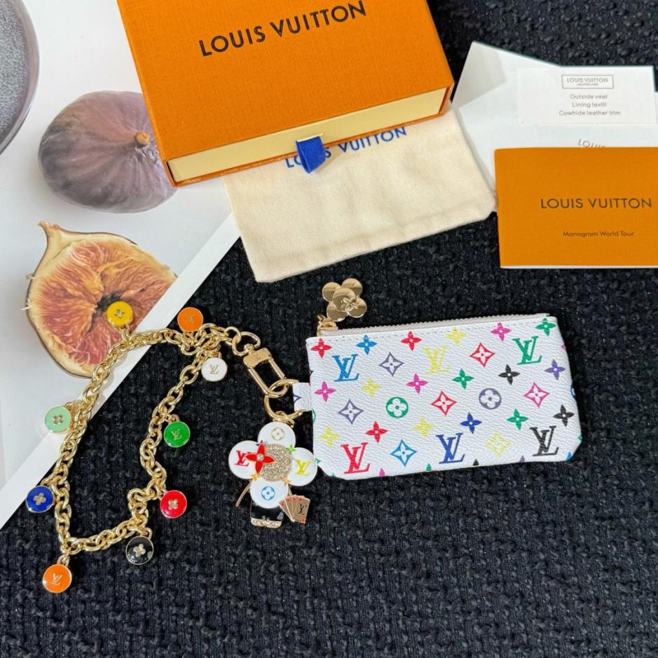 repliche,replica,perfette,siti di,affidabili,migliori siti,dove comprare,1:1,scarpe da ginnastica Portamonete Louis Vuitton in collaborazione con Takashi Murakami (V8L2A1)