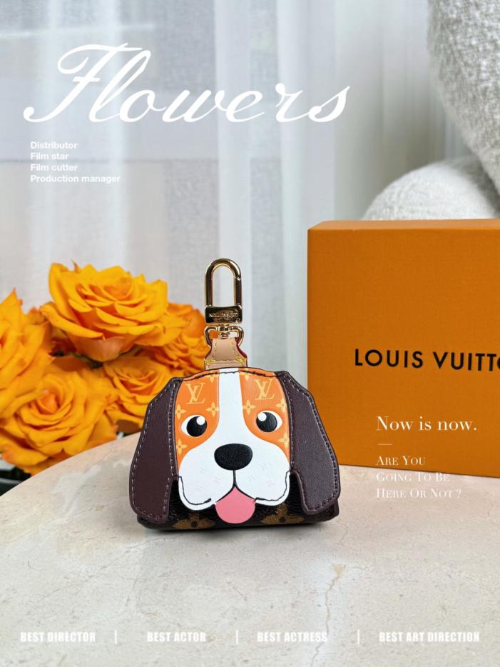 repliche,replica,perfette,siti di,affidabili,migliori siti,dove comprare,1:1,scarpe da ginnastica Nuovo portachiavi Louis Vuitton Beagle per auricolari (MCD9R6)