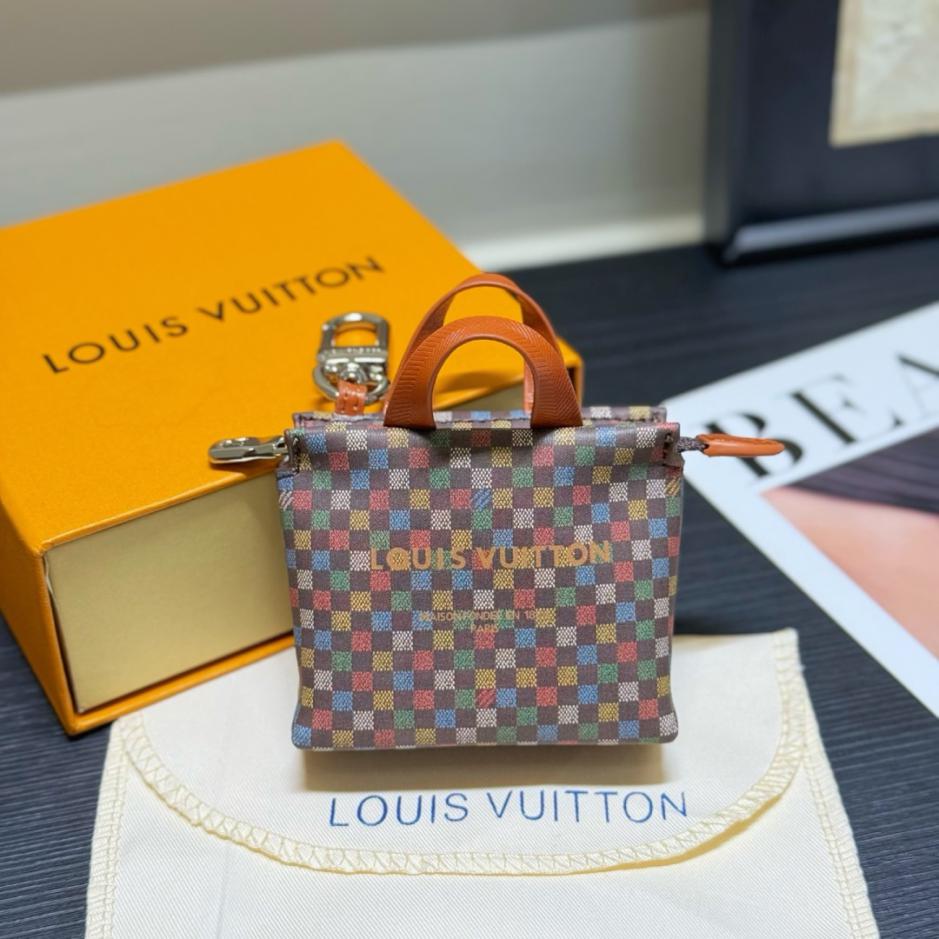 repliche,replica,perfette,siti di,affidabili,migliori siti,dove comprare,1:1,scarpe da ginnastica Portachiavi mini shopper Louis Vuitton M02699 (V1BU70)