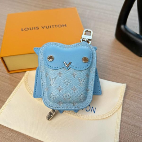 Nuovo arrivo: portachiavi a forma di gufo per custodia di cuffie Louis Vuitton (F815ON)