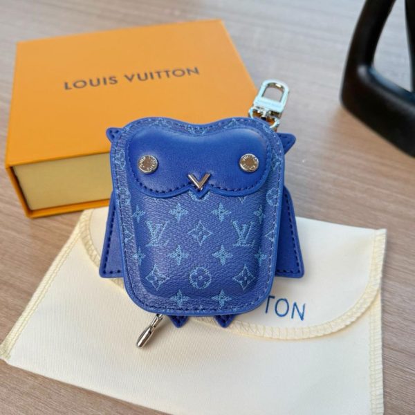 Nuovo arrivo: portachiavi a forma di gufo per custodia di cuffie Louis Vuitton (RNCOKD)