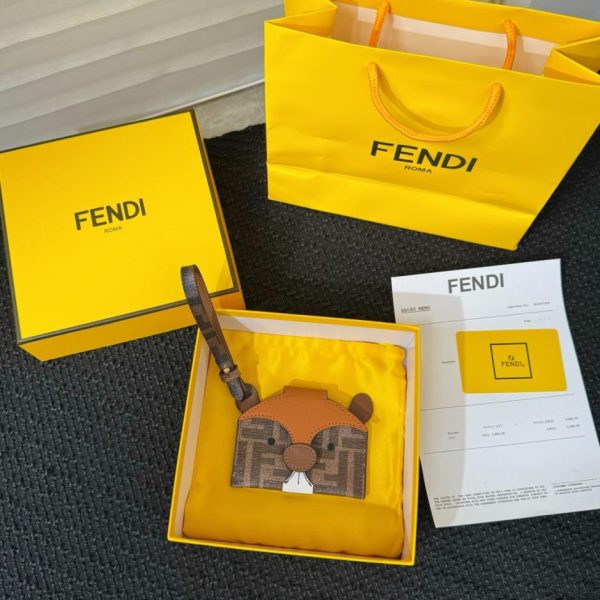 Nuovo portacarte Fendi della serie Animal (JCBTZ0)