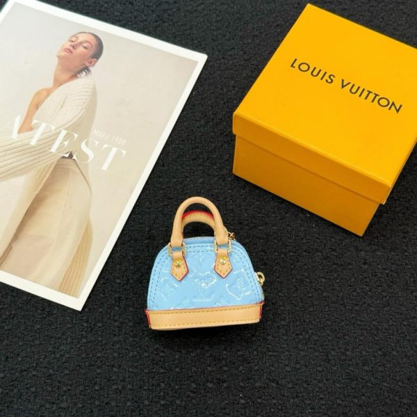 Nuovo arrivo M01705 Portachiavi Louis Vuitton Mini Shell Bag MICRO ALMA VERNIS (513QQ5)