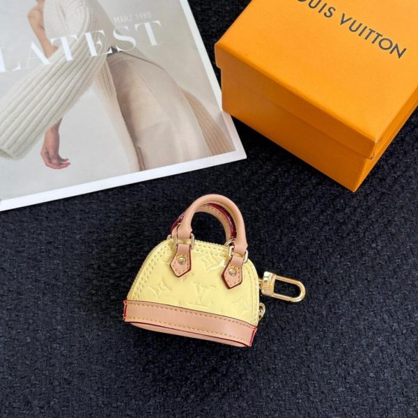 Nuovo prodotto M01707 Portachiavi Louis Vuitton Mini Shell Bag MICRO ALMA VERNIS (DMFBYX)