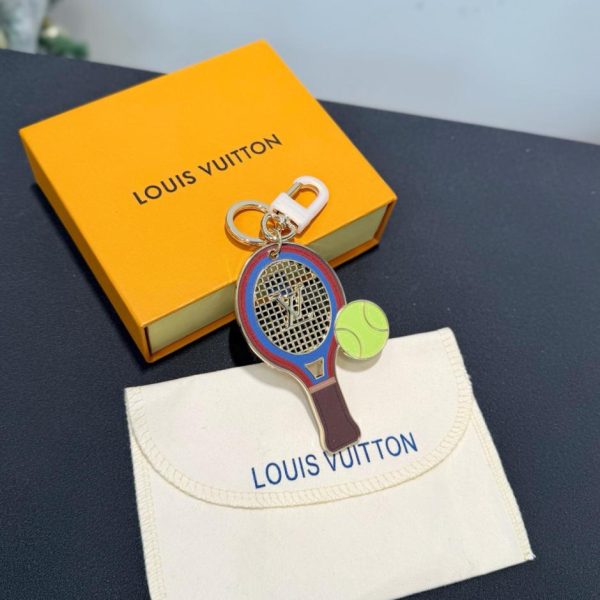 Nuova borsa porta racchetta da tennis LV M03925 con portachiavi e racchetta da tennis (HEAMLY)