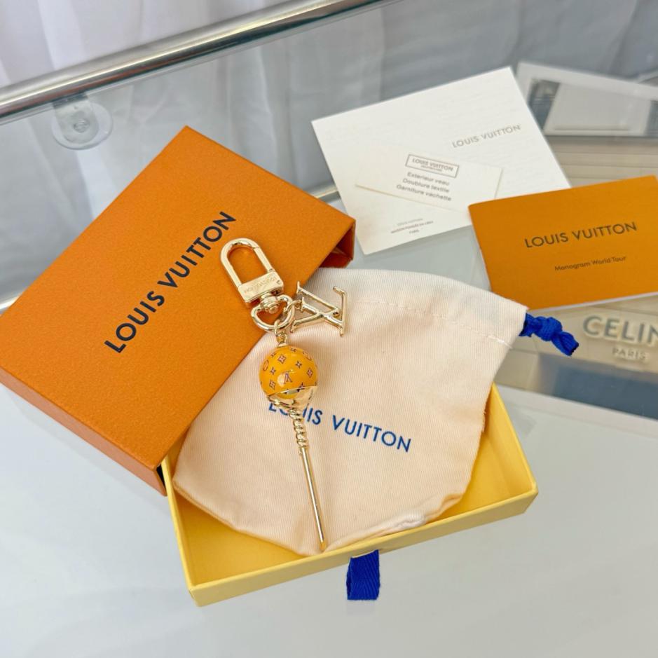repliche,replica,perfette,siti di,affidabili,migliori siti,dove comprare,1:1,scarpe da ginnastica Nuovo portachiavi a forma di lecca-lecca LOUIS VUITTON (25LAJV)