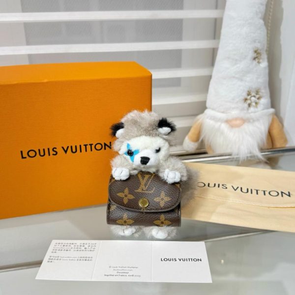 repliche,replica,perfette,siti di,affidabili,migliori siti,dove comprare,1:1,scarpe da ginnastica Nuovo portachiavi/ciondolo/custodia per cuffie a forma di husky in peluche LV (ASJUB7)