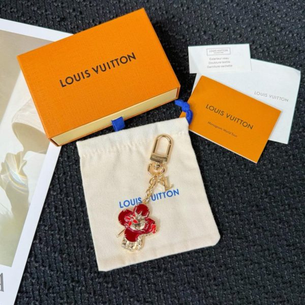 repliche,replica,perfette,siti di,affidabili,migliori siti,dove comprare,1:1,scarpe da ginnastica Nuovo portachiavi Louis Vuitton con segno zodiacale cinese, catena e anello dorati (IKEOQN)