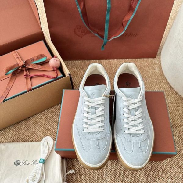 Nuove scarpe da allenamento Tennis Walk German di Loro Piana - Popsicle Mint (ULVC4V)