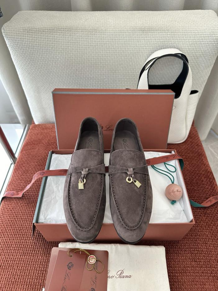 repliche,replica,perfette,siti di,affidabili,migliori siti,dove comprare,1:1,scarpe da ginnastica Mocassini da donna Loro Piana New Joan, colore bronzo cedro (7YV5GD)