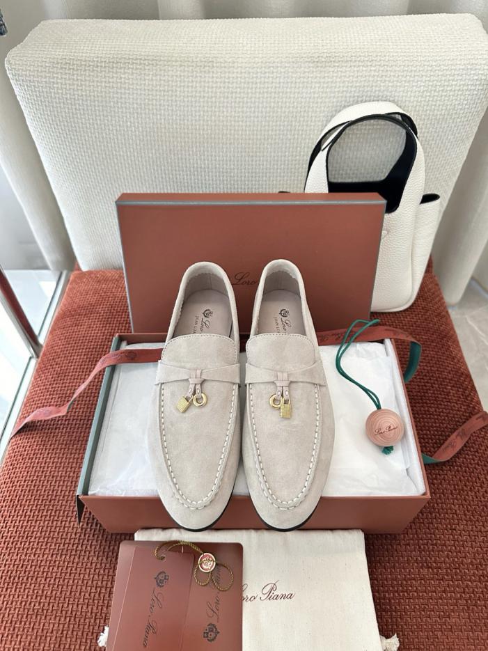 repliche,replica,perfette,siti di,affidabili,migliori siti,dove comprare,1:1,scarpe da ginnastica I nuovi mocassini da donna Joan di Loro Piana, Sunrise Clouds (VZ1VQ6)