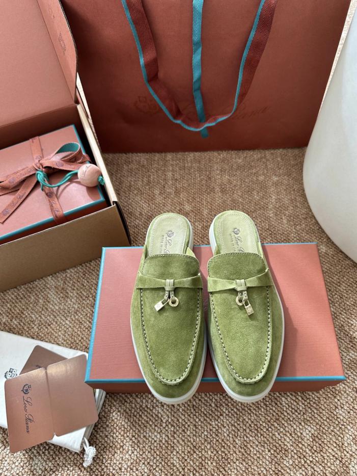 repliche,replica,perfette,siti di,affidabili,migliori siti,dove comprare,1:1,scarpe da ginnastica Loro Piana Classic Summer Charms Walk Mocassini Slip-on Muffins nel colore Tea Room (LI13MY)