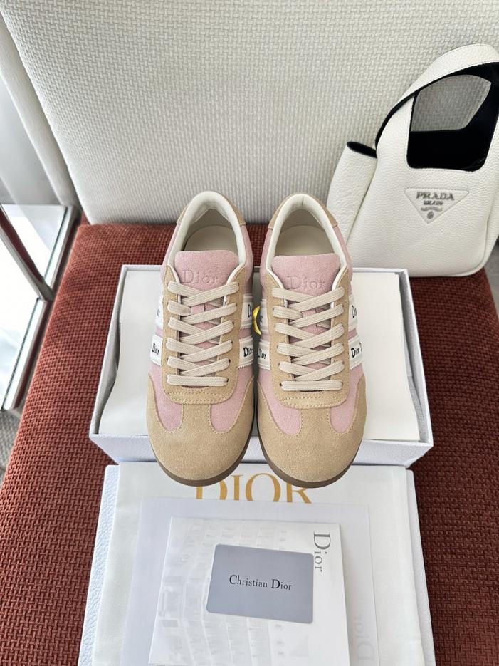 repliche,replica,perfette,siti di,affidabili,migliori siti,dove comprare,1:1,scarpe da ginnastica Nuove sneakers Dior Ribbon, rosa (4Z2QXN)