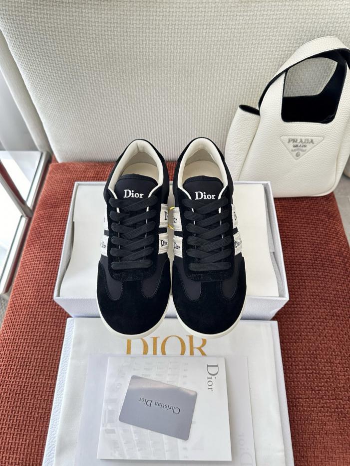 repliche,replica,perfette,siti di,affidabili,migliori siti,dove comprare,1:1,scarpe da ginnastica Nuove sneakers Dior Ribbon, nere (EZNI84)