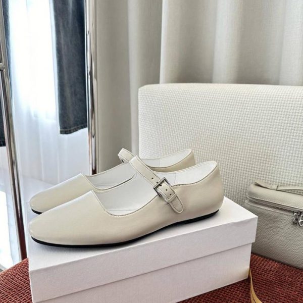 Scarpe Mary Jane di nuova collezione THE ROW - Bianche (LBY5BV)