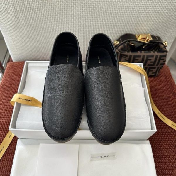 THE ROW Nuove scarpe da nonna super morbide e comode in nero (27N0LO)